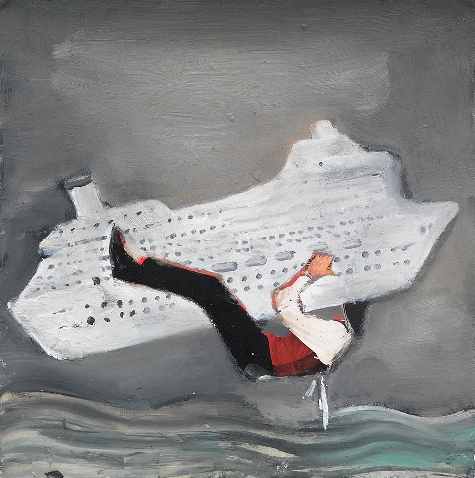 Michele Bubacco, Prova d´orchestra
2020, Oil on LP cover
