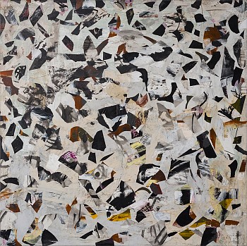 Tsibi Geva, Balata, 2001, Acrylic on canvas, 178 x 178 cm