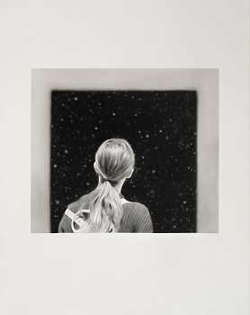 dana pakman onlooker 2020 acrylic and graphite on paper 18x24 in