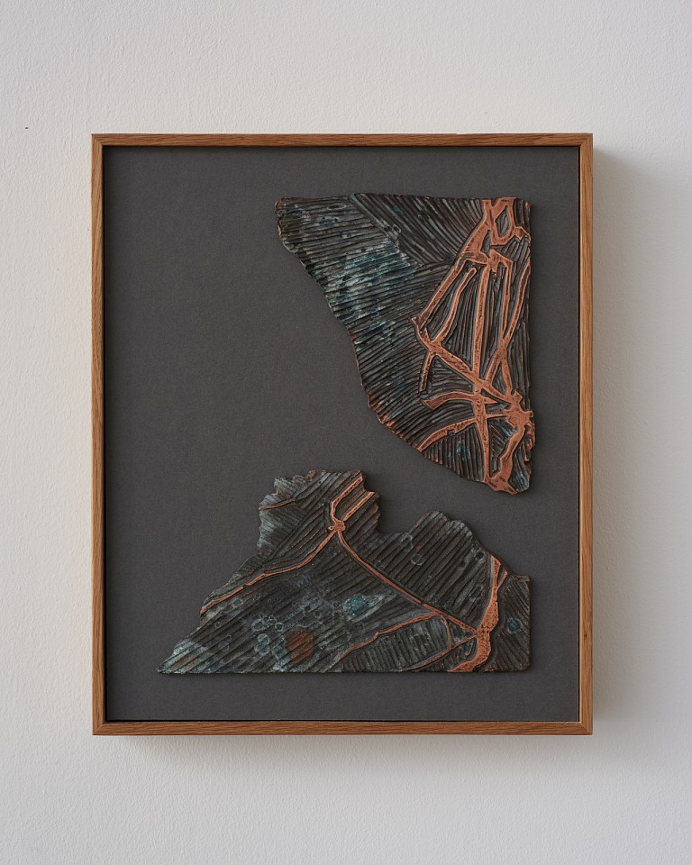 Kristina Chan, Topographics 5
2015, Electroformed Copper