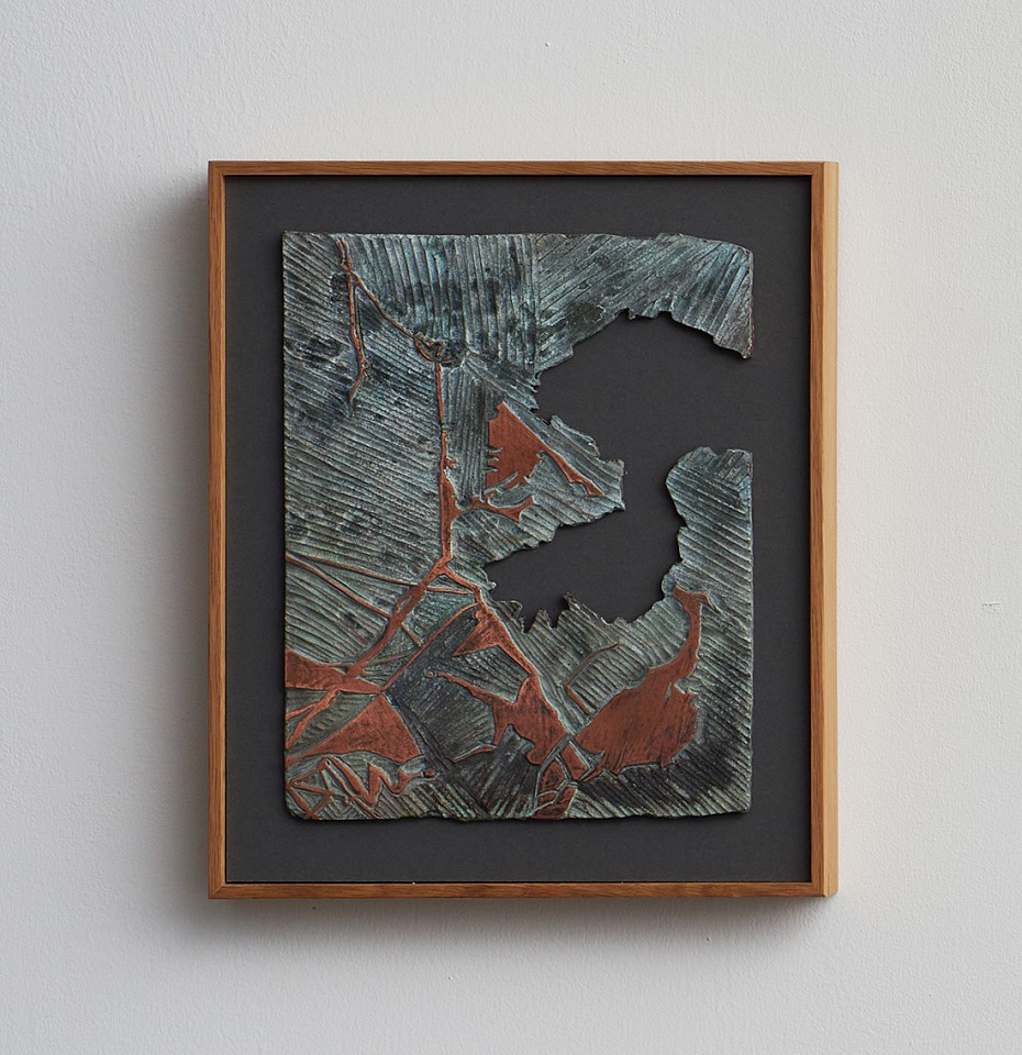 Kristina Chan, Topographics 1
2015, Electroformed Copper