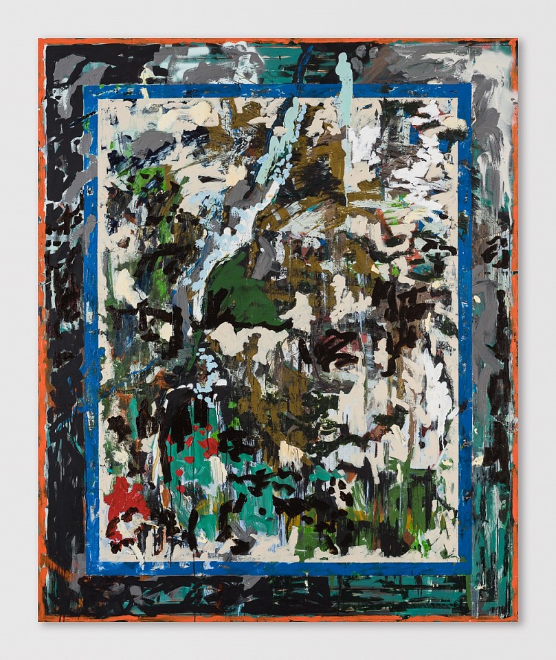 Elad Kopler, Untitled
2019, Oil, acrylic and spray paint on canvas