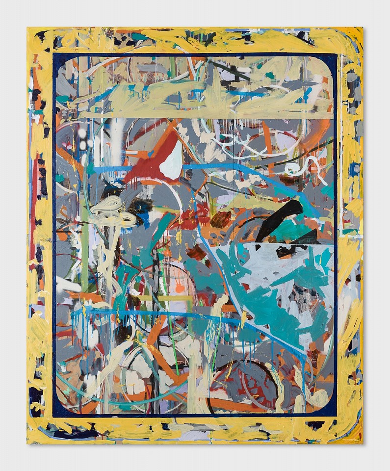 Elad Kopler, Yellow Time
2017, Acrylic on canvas