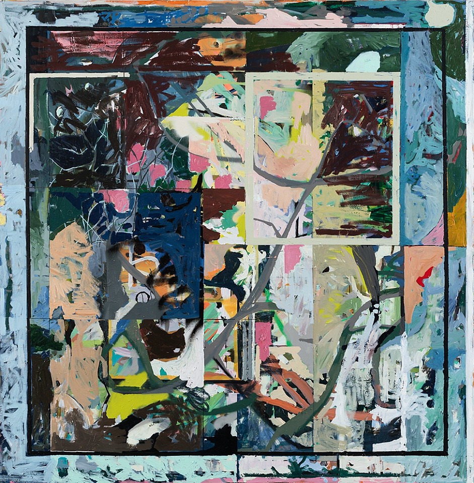 Elad Kopler, Untitled
2018, Oil, acrylic and spray paint on canvas