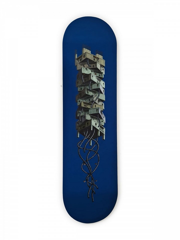 Amir Tomashov, constant-changes no. 9
2026, Acrylic and graphite on plywood